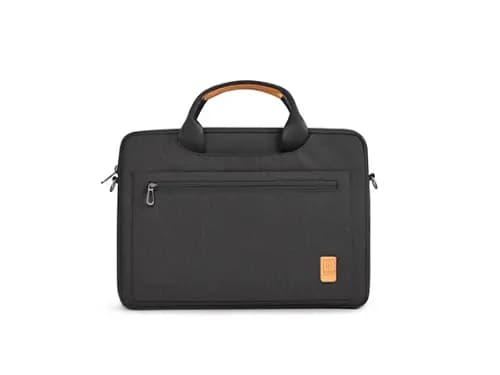WIWU Pioneer Shoulder 15.6″ Exclusive Design For Laptop - Slim design laptop bag , Water resistant material with leather trimmings
