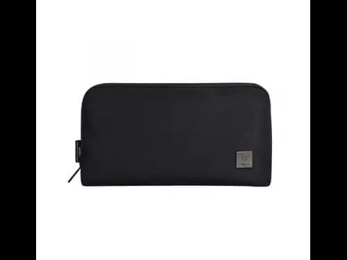 Wiwu Alpha Tech Pouch  Black - Multi-pockets , Accessories storage , Water resistant material , Durable YKK zipper