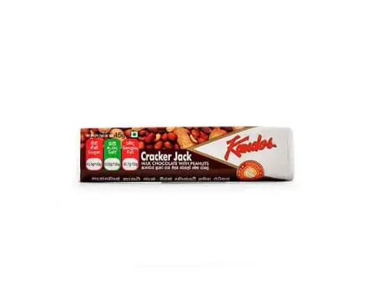 Kandos Cracker Jack Chocolate Bar - 45.00 g