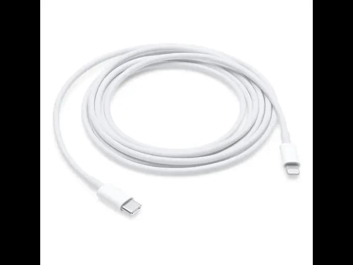 USB-C to Lightning Cable (1 m) - white with 1 year Warranty
