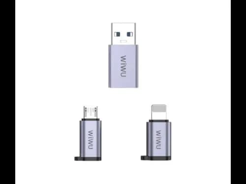 Wiwu WI-C031 Concise Adapter Pack - Easy & Safe , Compact Design , Multitasking Capability (2)