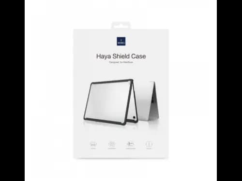 Wiwu Haya Shield Case 14.2 Pro Black - Designed for MacBook ,Seamless design ,Ultra-thin design (3)
