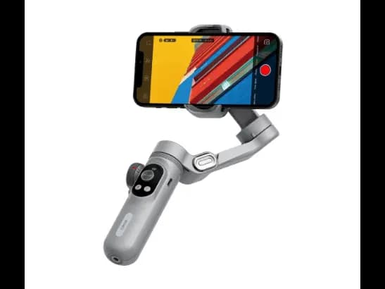 Wiwu WI-SE007 Handheld Gimbal Stabilizer - focus, zoom, removable battery, built-in three-speed fill light ,  three-axis anti-shake, 360-degree unlimited rotation  with 6 months warranty-