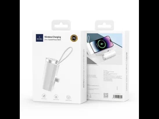 Wiwu WI-W026 Capsule Type-C 5000mAh Mobile Power Bank - Perfectly responds to the demands of modern life with 6 Month Warranty (5)