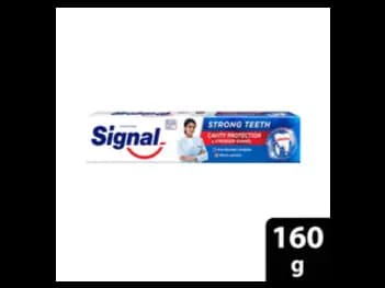 Signal strong teeth Tooth Paste 160g - Dual Action Protection with microcalcium pro fluoride