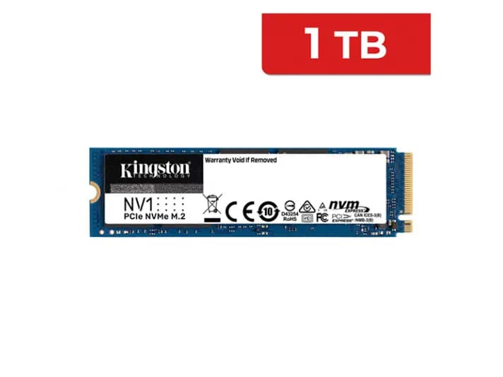 Kingston NV1 NVMe PCIe SSD M.2 2280 (1TB)