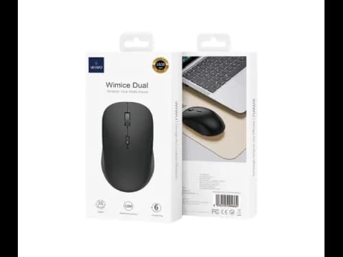 Wiwu WM108 Wimice Dual Mode Mouse Black - Super magnetic absorption , Lightweight and can smart positioning , Quickly relieve wrist pressure with 6 Month Warranty (4)