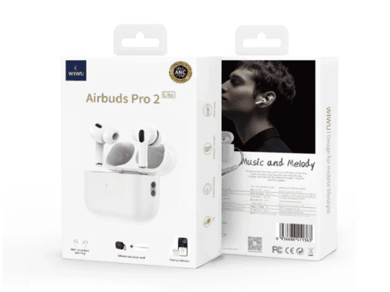 Wiwu Airbuds Pro 2 ANC - Material ABS , Model Airbuds Pro 2 ANC , Color White with 3 Month Case, 1 Month buds Warranty (4)