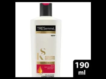 Tresemme Keratin Smooth Conditioner 190ml - specially formulated with lower sulfates