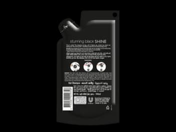 Sunsilk Stunning Black Shine Shampoo Pouch 100ml (2)