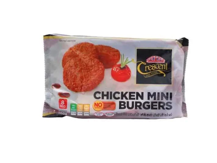 Crescent Chicken Burgers