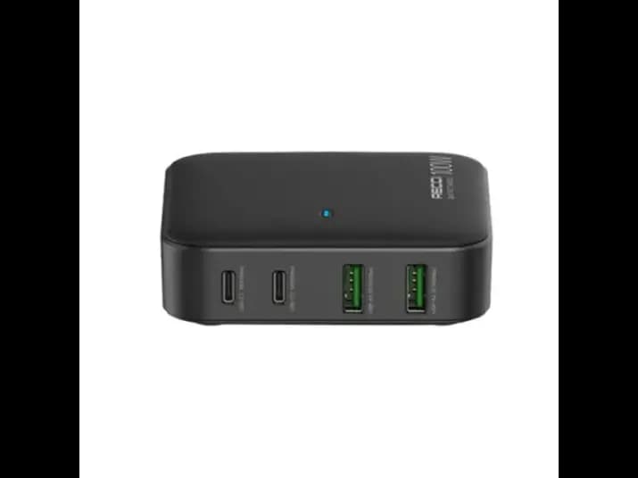 Recci RC39 100W Gan Desktop Charger Black with 3 month warranty (4)