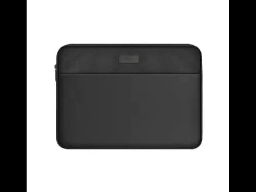 Wiwu Minimalist Sleeve Bag For Up To 14″ Laptop - Multi-pocket front compartment , Fux fur lining in laptop compartment , Water-resistant material