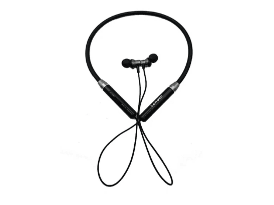 Lenovo HE05 Sport Earphone - low power consumption ,  stable connectivity , preventing cable tangles , waterproof