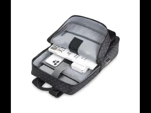 Wiwu Master Fingerprint Lock Backpack 15.6” Black -  intelligent & anti-theft fingerprint Lock ,  anti-collision corner ,  front pockets & laptop compartment (6)