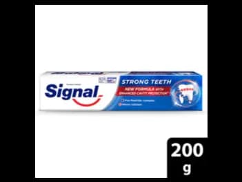 Signal Strong Teeth Toothpaste 200g - Signal Strong teeth Dual Action & Protection