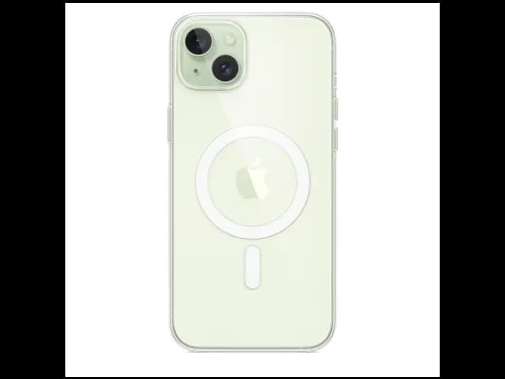 iPhone 15 Plus Clear Case with MagSafe - Transparent with luxury style