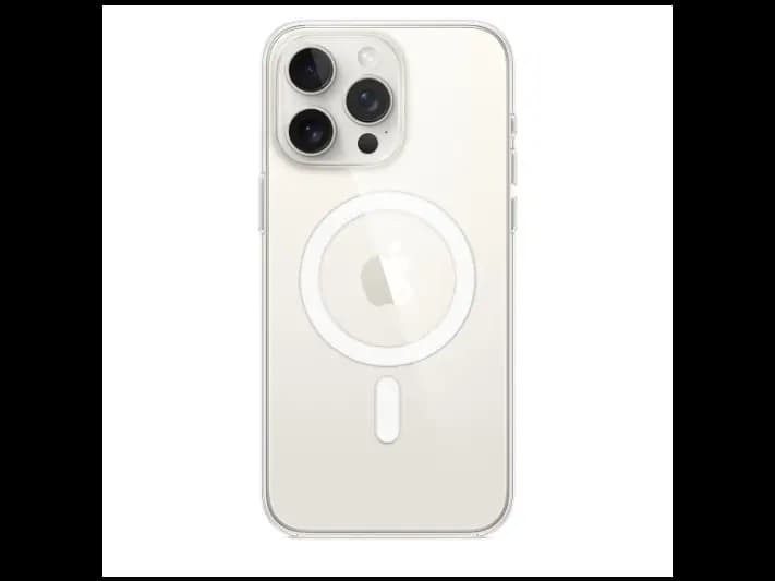 IPhone 15 Pro Max Clear Case with MagSafe - Transparent with luxury style (2)