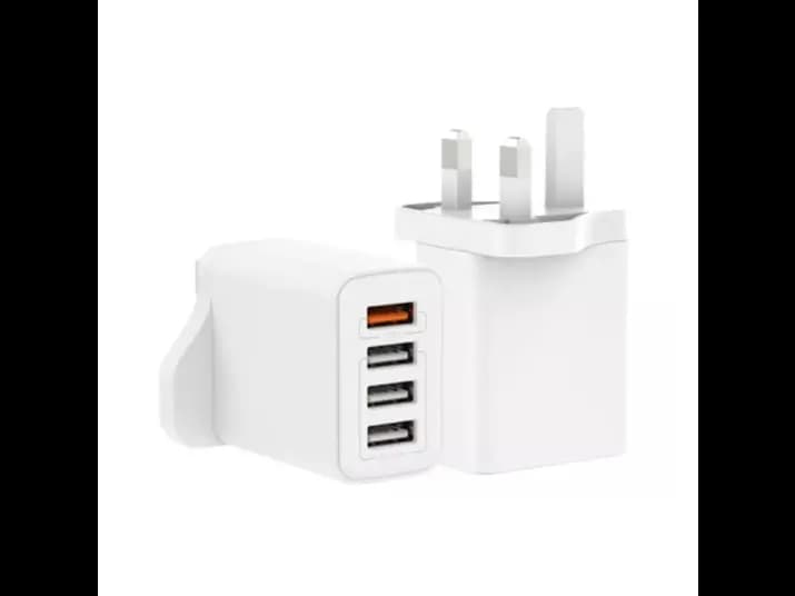 Recci RC57U 30W Smart USB Charger White with 3 month warranty