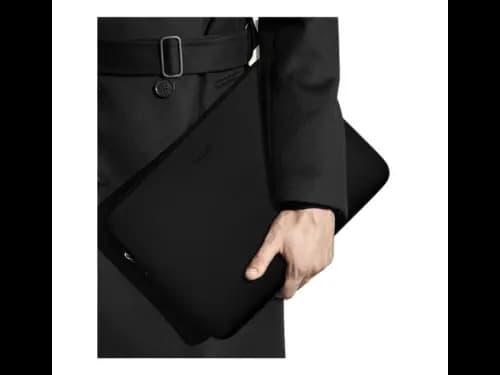 Wiwu Skin Zero Sleeve Black Size -16″ - Eco-friendly Lycra material  Faux fur lining , Ultra slim and lightweight design , MacBook, with faux fur lining& Anti-scratch (3)