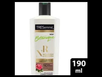 Tresemme Botanique Nourish and Replenishment Conditioner 190ml - A botanical blend of olive oil and camellia oil