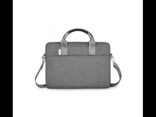 WIWU Minimalist Laptop Bag Upto 15.6″ Laptop - Water-resistant material , compartment is made of fox fur lining , Multi-Pockets For digital gadgets, cables (3)