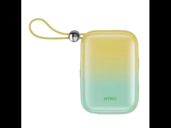 Wiwu WI-P042 10000mAH Power Bank Monaco Pearl Gradient Color - Maximum Compatibility and Comfort with Double Cable , Compact Design and Ease of Use with 6 months warranty (4)