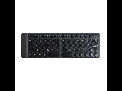 Wiwu Mini Fold Wireless Keyboard FMK-01 - Hidden Shaft structure , Folding Design , Convenient for travel with 6 Month Warranty