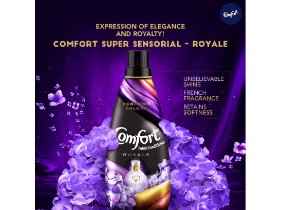 Comfort Super Sensorial Royal 850ML - 给衣服带来难以置信的光泽，留下持久印象的法国香味，使衣服柔软，光滑，穿着舒适 (4)