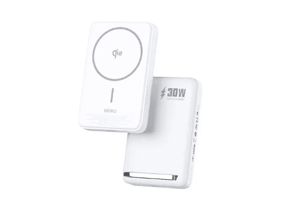 WiWU WI-P031 Qi2 30W 10000mAh Magsafe Power Bank - 6 months warranty