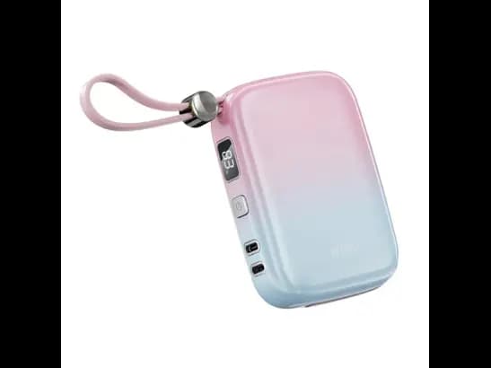 Wiwu WI-P042 10000mAH Power Bank Monaco Pearl Gradient Color - Maximum Compatibility and Comfort with Double Cable , Compact Design and Ease of Use with 6 months warranty (5)
