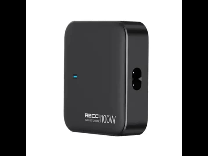 Recci RC39 100W Gan Desktop Charger Black with 3 month warranty (2)