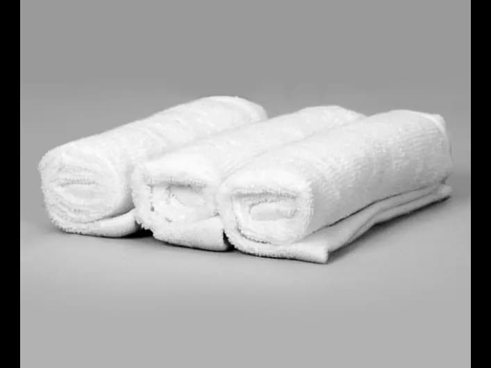 Tantu Hand Towel ( White ) 12 X 12 Inch
