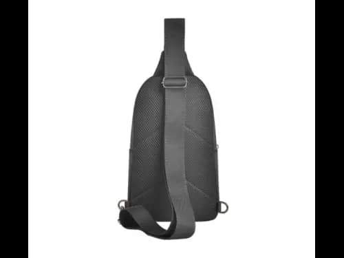 Wiwu Salem Crossbody Bag  Black - Durable secure zipper , Large inner compartment , Skin-friendly (2)