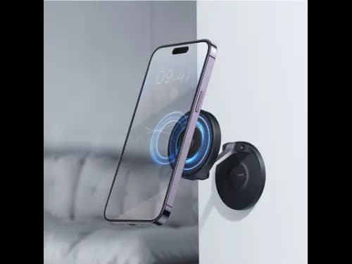 Baseus MagPro Magnetic Foldable Phone Mount Cluster Black - B10564101121-00 (2)