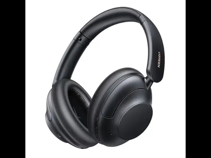 UGREEN 25255 HiTune Max5 Hybrid Active Noise-Cancelling Headphones – Black