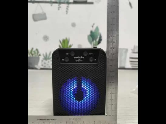 GTS-1345 3inch new arrival rechargeable music box speaker for outdoor with usb - Black (3)