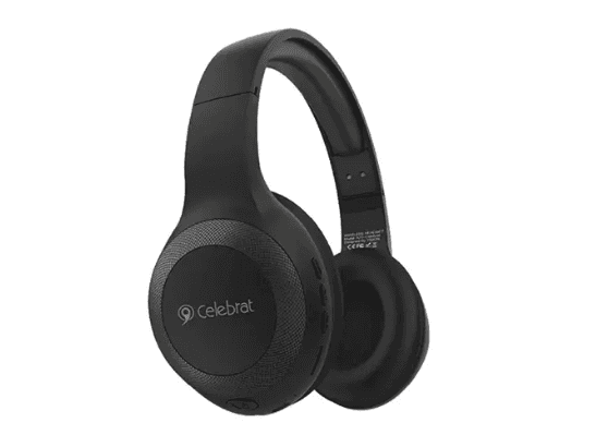 Celebrat A23 High Sound Quality Deep Bass Durable Wireless Headphone - Black