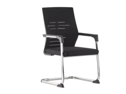 PRODO BARRIER VISITOR CHAIR Black - One Year Warranty