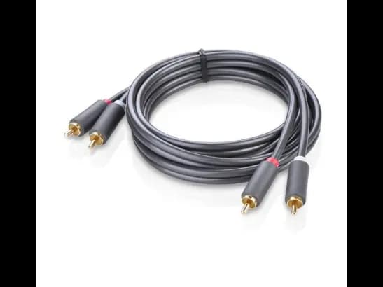 Ugreen 10520 2RCA Male To 2RCA Male Cable 5m – Black