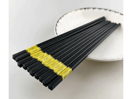 Alloy chopsticks (10 chopsticks in one packet ) (2)