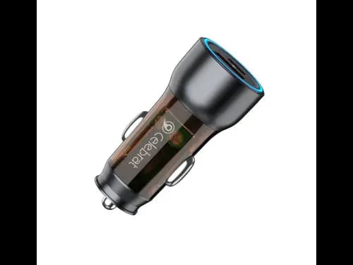 Celebrat Multifunctional 43W Car Charger CC-09 - Black (2)
