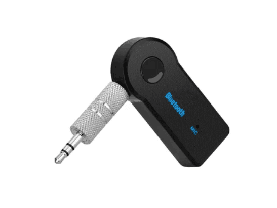 BT350 AUX Bluetooth Receiver 3.5mm Wireless Car Adapter Carbluetooth - Black