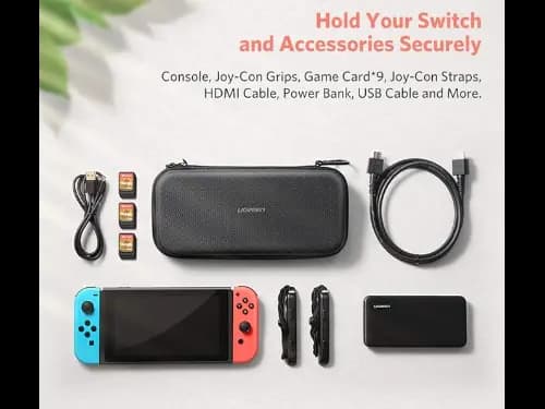 50974 PORTABLE CASE FOR NINTENDO SWITCH - Black (2)