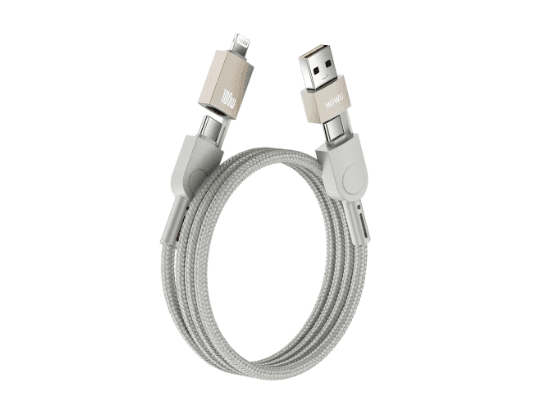 WiWu C051 Raptor 4 in 1 Cable - 100W Fast Charging (3)