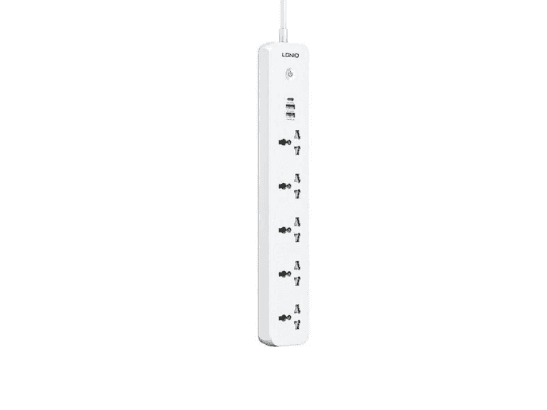 LDNIO SC5319 USB Extension Cord Power Socket - White