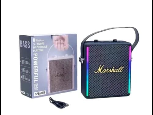 Marshall M81 Pro Bluetooth Karaoke Speaker - Black