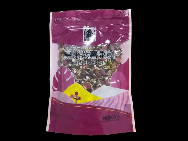 Sai Wengfu black rice and sweet potato porridge