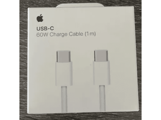 Apple 60W USB-C Charge Cable, 1m - White (4)