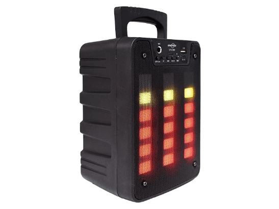 Greatnice GTS1869 4 Inch Radio RGB LED Bluetooth Speaker with Microphone  -  Black (3)
